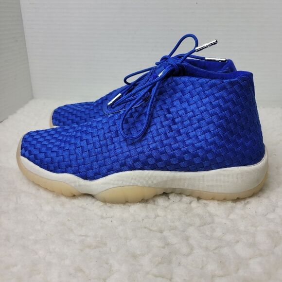 Air Jordan Future Gym Blue White Size 6.5 Sneaker Shoes Rare - Picture 3 of 10